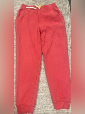Kids Red Jogger Sweatpants - Comfortable Everyday Bottoms